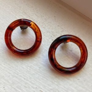 Lucite Loop Earring